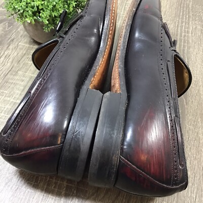 Johnston & Murphy Lasalle Slip On Tasseled Kiltie Burgundy Leather Loafer s-l400.jpg main image 3