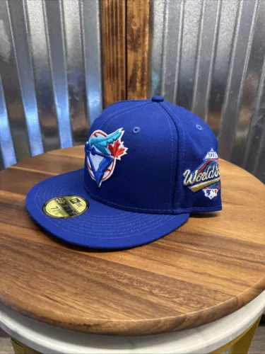 New Era 59Fifty Toronto Blue Jays 1993 World Series Side Patch Hat Fitted 7 3/8
