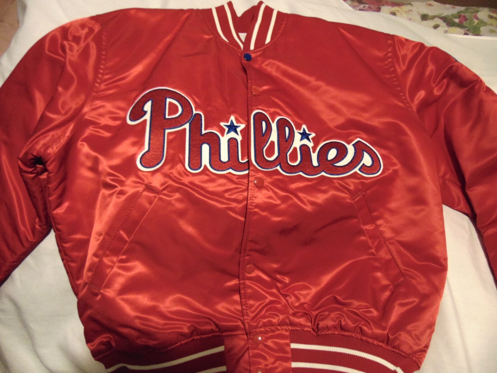 vintage phillies starter jacket eBay