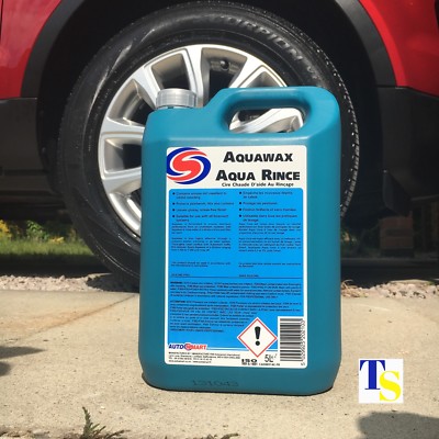 Autosmart Aquawax 5L 5 Liter (Heißer Autowachs Klarspüler - glänzende Oberfläche HANDEL)