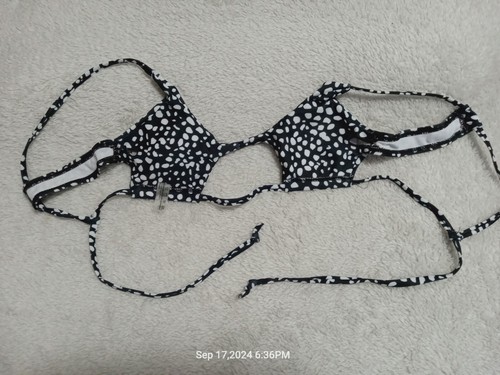Zaful - Forever Young - Bikini acolchado Top corbata en la espalda - Talla: 6 EE. UU. - Imagen 2 de 9