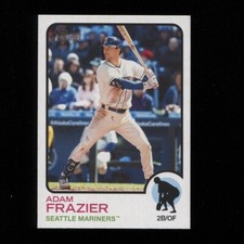 2022 Topps Heritage High Number Adam Frazier Base #655 Seattle Mariners