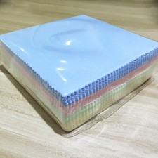 Hot 100pcs Microfiber Glasses Cleaning Cloth 5.1" 5.1" for Cleaning Glasses etc.