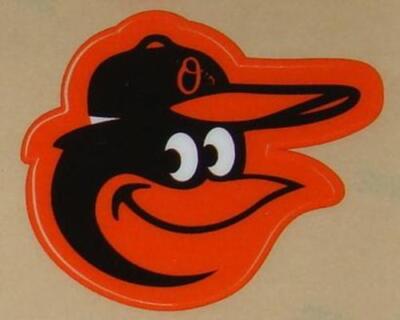 BALTIMORE ORIOLES CURRENT FULL SIZE HELMET 3M STICKER DECAL