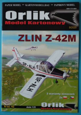 Orlik 162 (9/2020) - Czechoslovakian trainer aircraft Zlin Z-42M