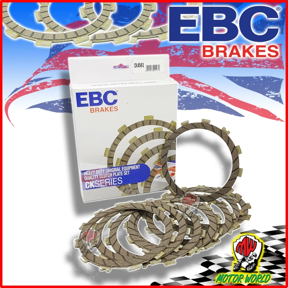 FRIZIONE EBC + GUARNIZIONE COPERCHIO CARTER KAWASAKI Z 750 2004 2005 2006 2007 - Immagine 3 di 3