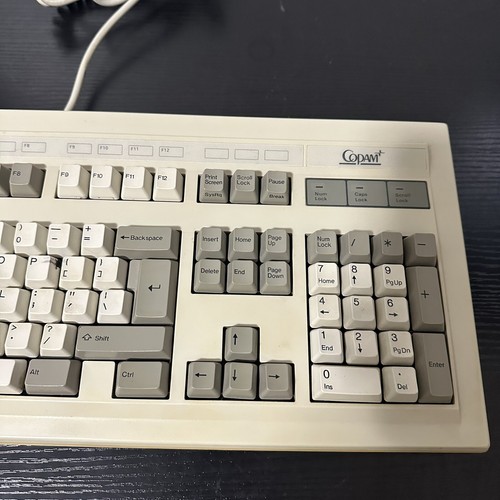 Tastiera computer meccanica vintage Copam K-455 funziona benissimo - Foto 3 di 6