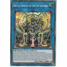 CHIM-ENSE2 Battle Shogun of the Six Samurai | Limited Ed Super Rare Card YuGiOh