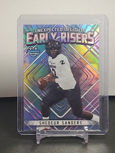 2023 Bowman University Chrome -Shedeur Sanders-Early Risers