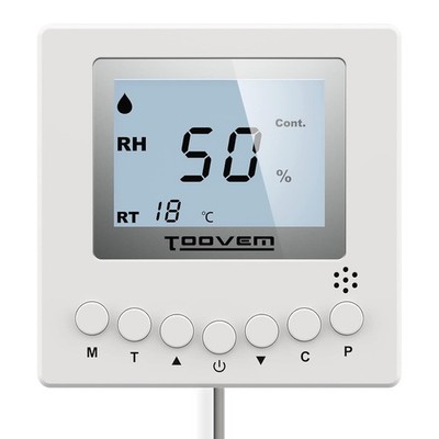 Toovem Remote Controller for BaseAire Dehumidifier Digital Humidity, Temperature