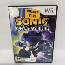 Sonic Unleashed Nintendo Wii 2007 Sega Complete CIB Tested
