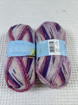 King Cole Flash DK  gradient yarn, Candy, lot of 2 (317 yd ea)