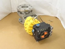 182336 Old-Stock; Velan 01413-SSEA Actuated Ball Valve; SS; 275PSIG; 4" Flange