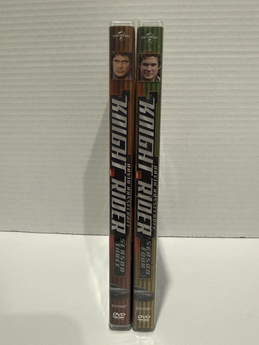 Knight Rider Complete Seasons 3 and 4 Dvd David Hasselhoff ￼￼ | eBay