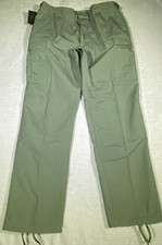 NEW MENS PROPPER F5201 POLY COTTON BLEND BDU PANTS F5201 GREEN SZ LARGE LONG NWT