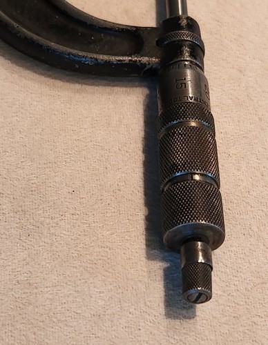 Vintage Outside 1"-2" Micrometer - Central Tool Company Auburn, R.I. USA - Picture 6 of 6