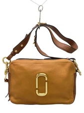 MARC JACOBS Shoulder Bag Leather BRW Solid FSE2169