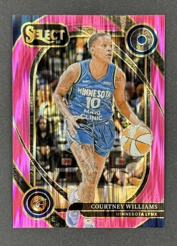Courtney Williams 2025 Panini Prizm Courtney Williams #229 Pink