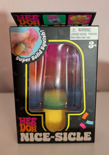 NeeDoh Rainbow Nice-Sicle Popsicle NEW Authentic Schylling Squishy Stress Relief