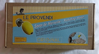 Provendi Rotationsseife Seifenhalter Wand verchromt