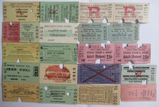 20 x Mixed Preserved Private Etc Tickets Used LAST LOT