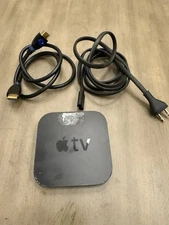 Apple TV 3rd Generation HD Media Streaming Device No Remote A1469 With Cables