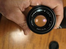 Leica Summicron-M 50mm f/2 E39 Black   Near Mint, Clean Glass