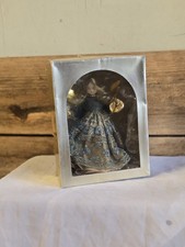 Vtg West Germany Wax Face Christmas Angel Tree Topper Original Box