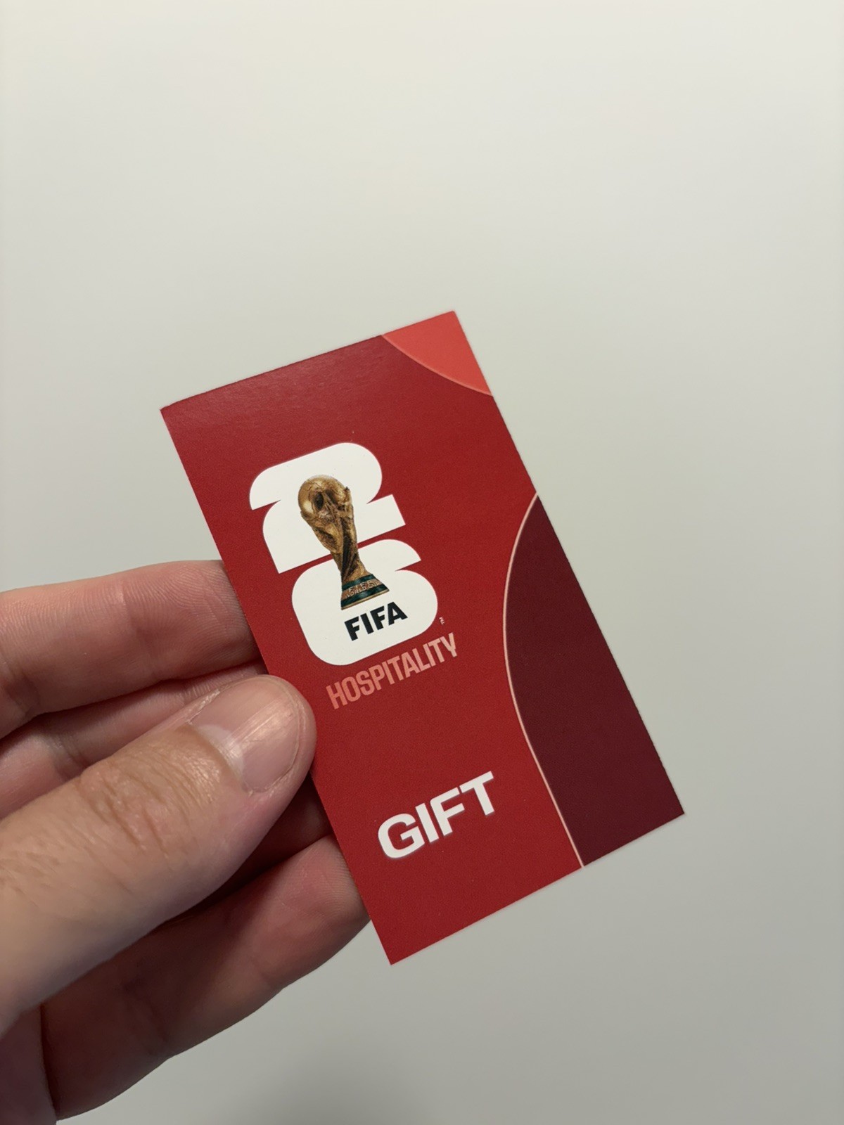 FIFA Private Suites Card RED Gift 26 World Cup Match Day Memorabilia Collectible