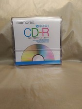 Memorex 10PK CD-R 52X 700MB 80min 10 pack CD-R Discs NEW Sealed