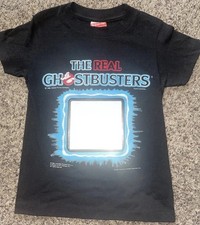 The Real Ghostbusters Kids Size Small 8 1986 Vintage Hologram Youth T-shirt