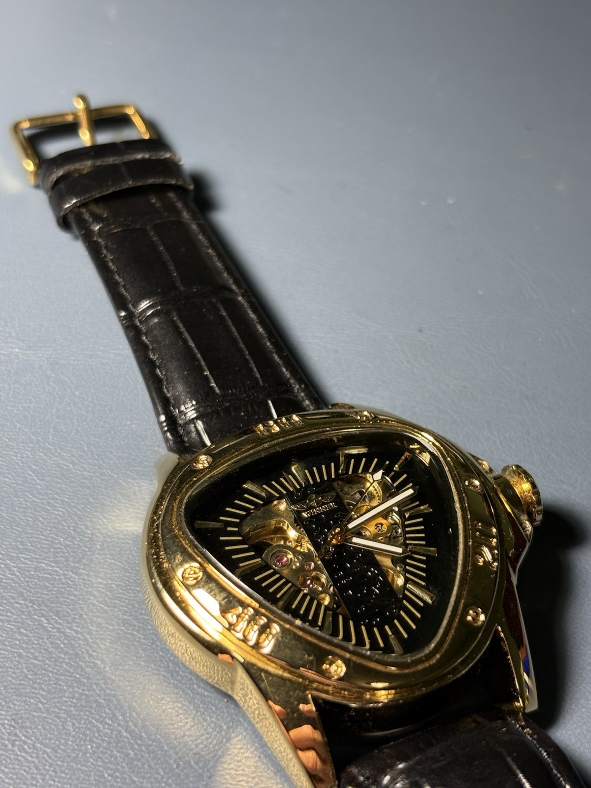 Winner Automatic Mechanical Skeleton Watch. - image 10