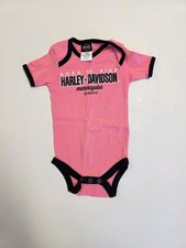 Harley-Davidson Pink Baby One Piece. Pre-owned. 100 Cotton