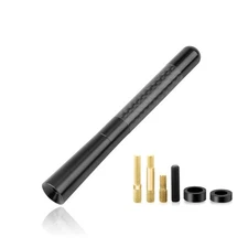 Sylvil Car Short Antenna, 4.72 Aluminum Radio Antennas Replacement, Carbon Fi...