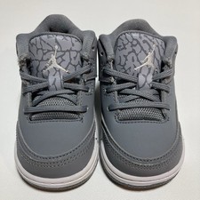NIKE Air Jordan Baby Size 4C Shoes Flight Origin Gray Toddler 4 C 820248-012 EUC