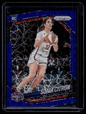 Sonia Citron 2025 Panini Prizm WNBA Blue Velocity Prizm Rookie Card #122