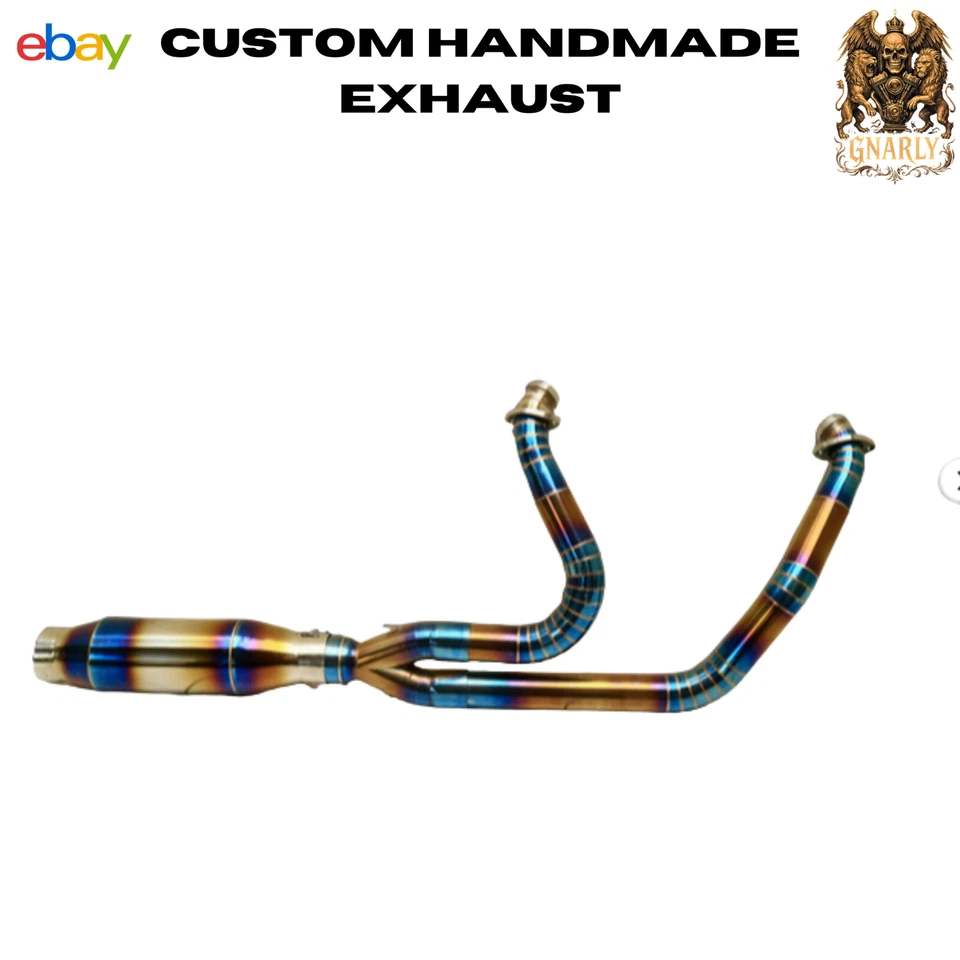 Escape Touring azul 2-1 para Harley Road King | Electra Glide 1995-2016 || Foto 3 de 4