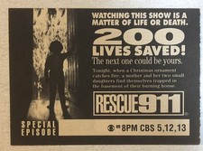 Rescue 911 Tv Series Vintage Print Ad William Shatner Tpa16