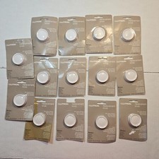 Lot 14 Lutron White Round Rotary Dimmer Replacement Light Knob Fan Control New