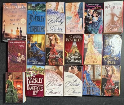 Complete Series Set COMPANY OF ROGUES 1-18 Jo Beverley Lot