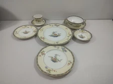 8 Pc Place Setting Theodore Haviland Montreux Limoges France Plate Cup Bowl 