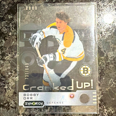 Upper Deck Synergy Cranked Up! Bobby Orr CR-BO Insert Bruins 2023-24 /849