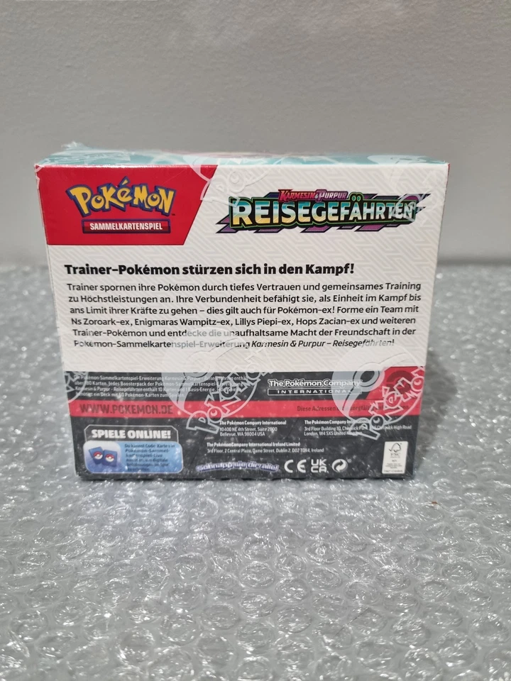 Pokemon Reisegefährten Display NEU OVP Sealed Deutsch - Bild 4 von 4