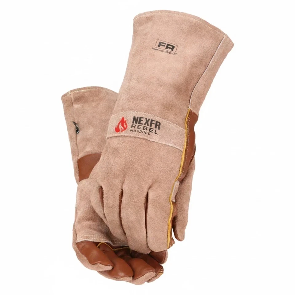 NEXFR  FR Stick Welding Gloves for Men & Women | 932℉ | 15 Inches - Image 2 of 2