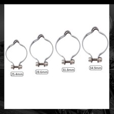 Cable Clips Clamps Guides Bicycle Accessories Brake Hose Guide Silver Steel