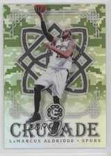2016-17 Panini Excalibur Crusade Camo LaMarcus Aldridge #45 d4e