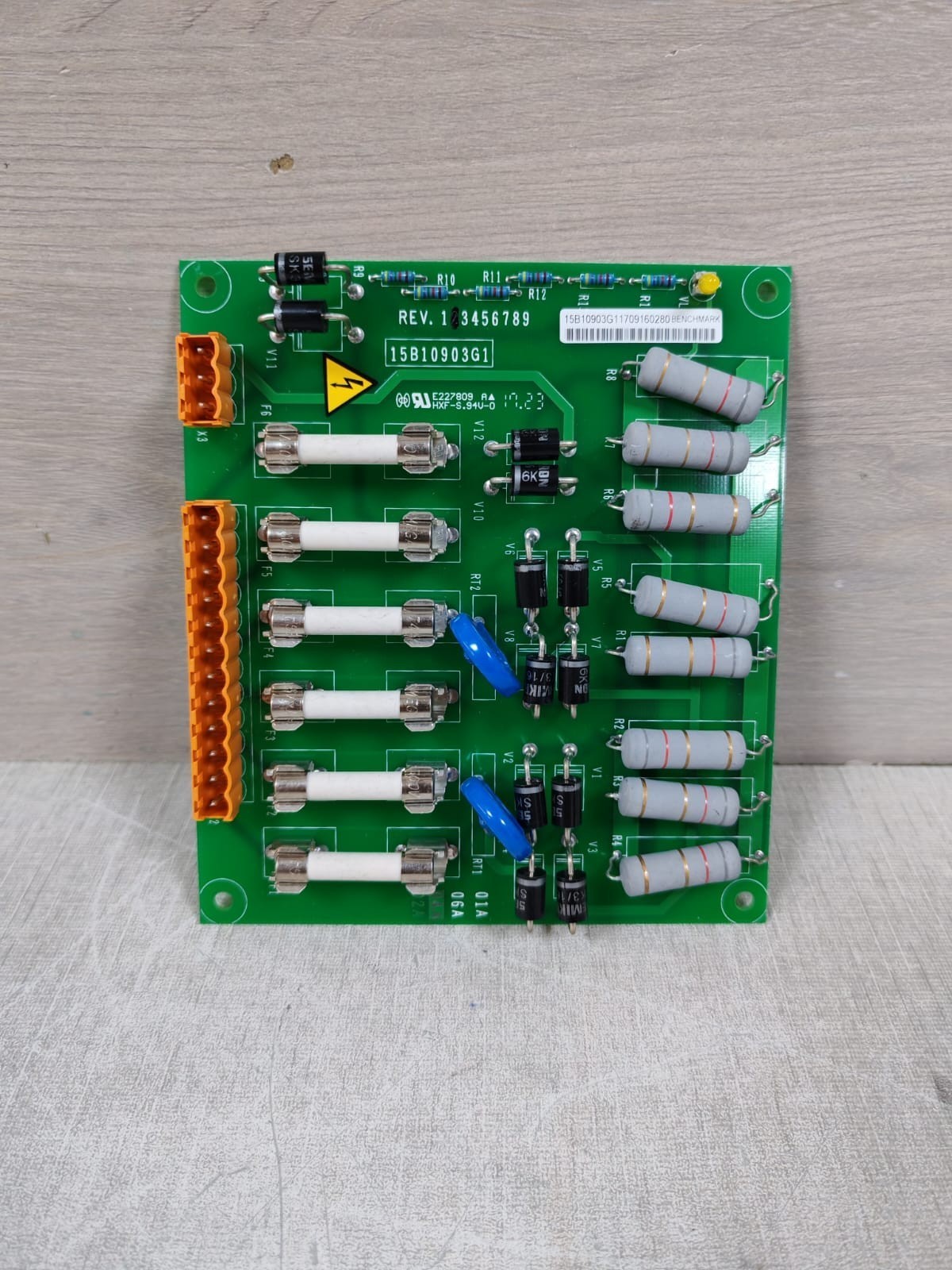 VERTIV 15B10903G1 REV.2 / 15H50581 REV.A BOARD SUPPLY INTERFACE