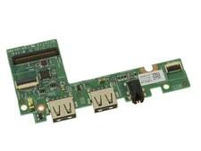 Dell OEM Inspiron 3168 USB Audio Port IO Circuit Board MH4F6