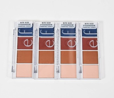 4 Elf Bite Size Ultra Pigmented Blendable Eyeshadow Quad #29925 CARNIVAL CANDY