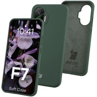 HandyhüLle FüR Xiaomi Poco F7 Bizon Case Cover Schutz HüLle Etui DunkelgrüN